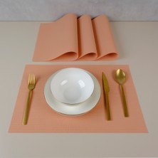Maxstyle Serene Salmon 4 Parça Amerikan Servis 30X45 cm