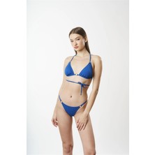D Lingerie Blue Roi Üçgen Bikini Takımı DM1994