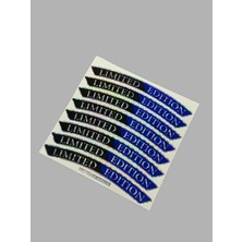 Oto Süslen 0021 Moto Grup 3D Kabartmalı Sticker Hologramlı