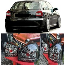 Audi A3 1996-2003 8l Siyah Ledli Arka Stop