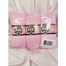 Ören Bayan Lux Baby Bebe Pembe El Örgü Ipi Art NO:3010 - Nm:3.4 - 100GR. 340MT. (3 Adet) - Renk: 093