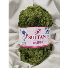 Sultan Puffy Haki El Örgü Ipi 100GR. 100MT.(1 Adet) - Renk: 1215
