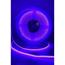 Hazar Led 5 Volt 5mm 400 Ledli Ince Esnek Cob Şerit LED Mor IP20 5 Metre