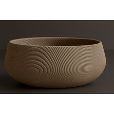 3D Baskı Zamanı Modern Zen Serisi 3D Yazıcı Üretimi Dekoratif Meyvelik ve Büyük Boy Estetik Masaüstü Objesi