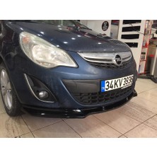 Tuning Vadisi Opel Corsa D Ön Lip Tampon Alt Lipi Parlak Siyah