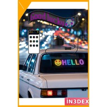 İn3dex Rgb LED Matrix Panel 16X96 Piksel Telefon Kontrollü Akıllı Ekran