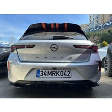 Tuning Vadisi Opel Astra L Arka Tampon Eki Difüzör Parlak Siyah 2022+