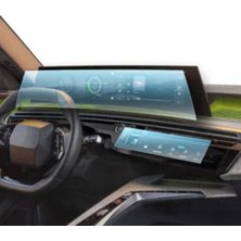 ECR MOBILE Peugeot 3008-5008 2024-2026 Uyumlu 21″ Dijital Gösterge Navigasyon ve Klima 9h Nano Ekran Koruyucu 2’li Set