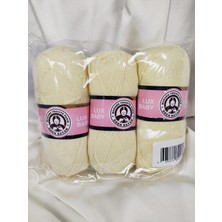 Ören Bayan Lux Baby Civciv Sarısı El Örgü Ipi Art NO:3010 - Nm:3.4 - 100GR. 340MT. (3 Adet) - Renk: 098