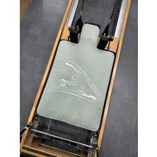 Leanne Eiva Reformer Pilates Havlusu - Pamuklu Yüzey, Kaydırmaz Taban
