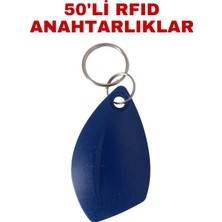 Sarkey SR-603 Yazılabilir ve Kopyalanabilir Mifare Rfıd Anahtarlık 13.56 Mhz Keyfob Geçiş Kontrol Çipi