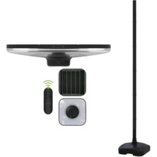 Ack 240W Solar Güneş Enerjili Bahçe Armatürü - 3 Renkli Ayarlanabilir Dış Mekan IP65 Aydınlatma