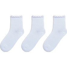 QUALITY WALKING Monochrome Series Soket Çorap 3'lü Set