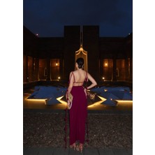 Esra Helvacı Eh Collection Sarmaşık Gül Elbise