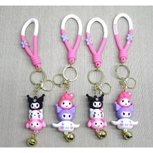 Nevamel Hello Kitty ve Arkadaşları Silikon Anahtarlık
