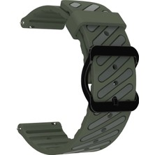 Nezih Case Redmi Watch 5 Active / Redmi Watch 5 Lite Uyumlu Çift Katman Görünümlü Silikon Yumuşak Spor Kordon