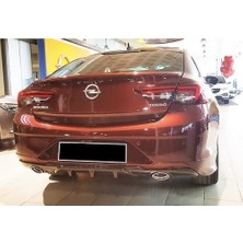 Tuning Vadisi Opel Insignia Arka Ek Difüzör Yeni Kasa 2017+ Parlak Siyah