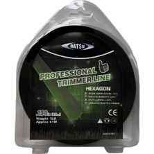 Datsu - 4 mm Kare Siyah Tırpan Misinası