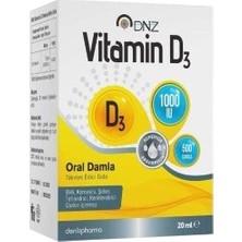 Suda Vitamin Dnz D3 Vitamin 1000 Iu Damla 20 ml