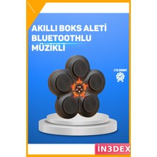 İn3dex Akıllı Işıklı Müzikli Boks Duvar Paneli Refleks Kondisyon Aleti