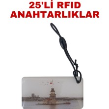 Sarkey SR-604 K Yazılabilir ve Kopyalanabilir Rfıd Proximity Anahtarlık 125 Khz Kız Kulesi Tasarımlı Keyfob