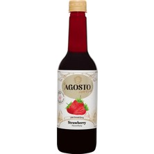 Agosto Çilek (Strawberry) Şurup 750 Ml-Kahve Şurubu