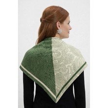 Tarzını Seç Yeşil Royal Fular / Bandana / Aksesuar / Eşarp 90X90 cm