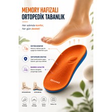 Arnee Ayakkabı Içi Hafızalı Ortopedik Silikon Ayakkabı Tabanlığı Ayakkabı Tabanlık