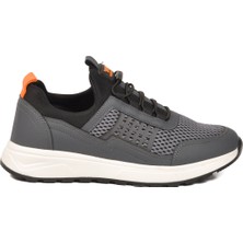 Walkway Füme Hava Alabilen Tekstil Esnek Unisex Spor Ayakkabı 9060 G