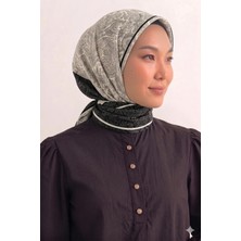 Tarzını Seç Siyah Royal Fular / Bandana / Aksesuar / Eşarp 90X90 cm