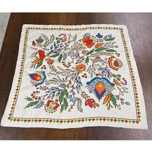 Tarzını Seç Estacraft Desenli Fular Bandana %100 Şifon Karışık Renkli Baskılı 48 x 48 cm Kadın Aksesuar