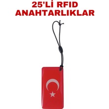 Sarkey SR-604 B Yazılabilir ve Kopyalanabilir Rfıd Proximity Anahtarlık 125 Khz Bayrak Tipi Keyfob