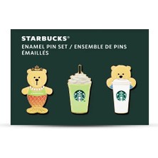 Starbucks® Yaz Temalı Metal 3'lü Pin Set - 11182399