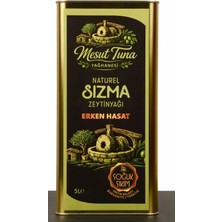 Mesut Tuna 5000 ml Teneke Zeytinyağı-Sarı