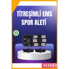 İn3dex Ems Kas Geliştirme Cihazı Titreşimli 6 Modlu Taşınabilir