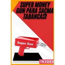 İn3dex Para Fırlatma Tabancası Super Money Gun Saçma Makinası