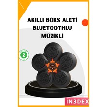İn3dex Işıklı Akıllı Boks Makinesi Bluetoothlu Ev Fitness