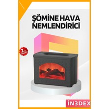 İn3dex Ultrasonik Hava Nemlendirici 270ML USB Ayarlanabilir Sis Aromaterapi