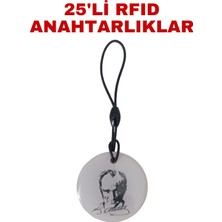 Sarkey SR-604 A Yazılabilir ve Kopyalanabilir Rfıd Proximity Anahtarlık 125 Khz Atatürk Tasarımlı Keyfob