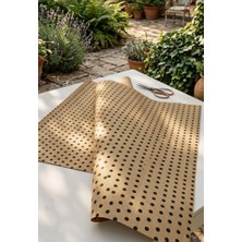 Aybaş Kağıtçılık 50X70 cm (30 Adet) Siyah Benekli Kraft Kağıt, Hediye Paketleme Kağıdı, Çeyiz Kağıdı, Kraft Kağıdı, Ambalaj Kağıdı