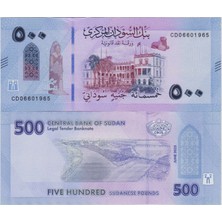 Banknoting Sudan 500 Pound 2025 Çil.