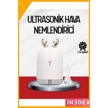 İn3dex USB Mini Soğuk Mist Nemlendirici 220ML Taşınabilir