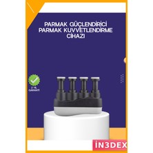 İn3dex Ayarlanabilir Dirençli Parmak Güçlendirme Egzersiz Aleti