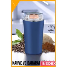 İn3dex Paslanmaz Çelik Otomatik Kahve ve Baharat Öğütücü