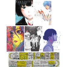 Kayıp Kıta Yayınları Happiness 2-3-4-5-6. Ciltler Manga Seti (Manga Ayracı ve Özel Cetvel Hediyeli)