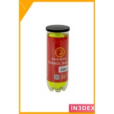 İn3dex Dayanıklı Yüksek Zıplama 3'lü Tenis Topu Seti Standart