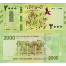 Banknoting Sudan 1000 Pound 2025 Çil.
