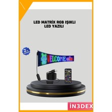 İn3dex Renkli Rgb LED Panel Dekoratif Aydınlatma 50X50CM