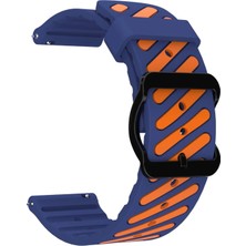 Nezih Case Redmi Watch 5 Active / Redmi Watch 5 Lite Uyumlu Çift Katman Görünümlü Silikon Yumuşak Spor Kordon