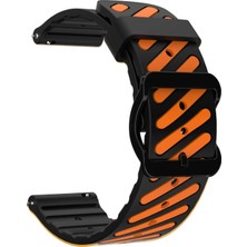 Nezih Case Redmi Watch 5 Active / Redmi Watch 5 Lite Uyumlu Çift Katman Görünümlü Silikon Yumuşak Spor Kordon